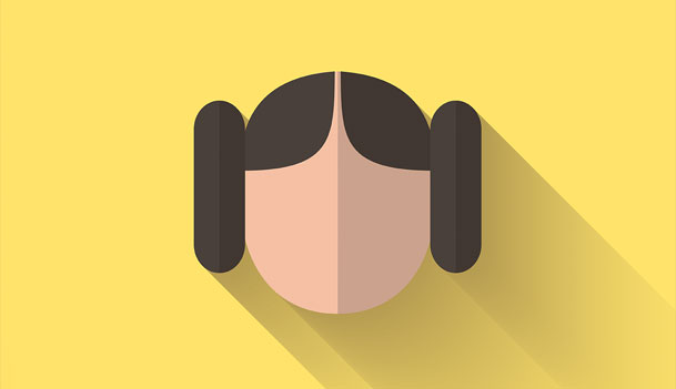 Star Wars flat icons