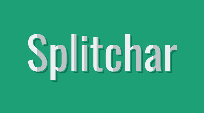 Splitchar