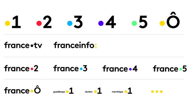 Nouveaux logos france tv